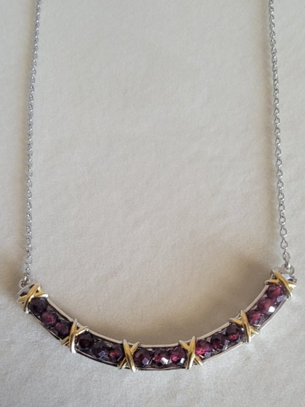 Mozambique Garnet Necklace
